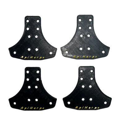 fixation pour pieds ApiHarpe - Lot de 4