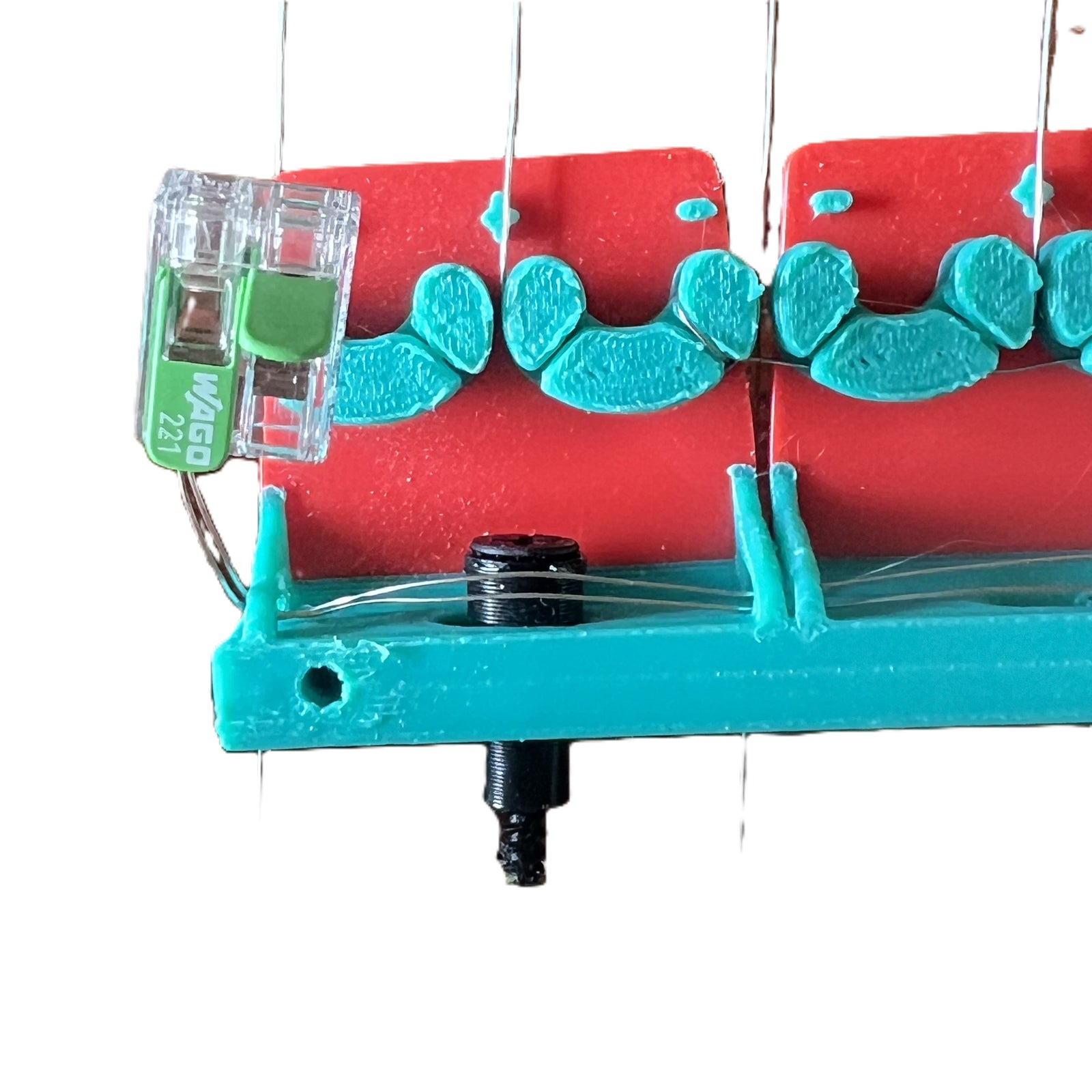 connecteur électrique pret a attacher sur le module de harpe anti-frelon asiatique
